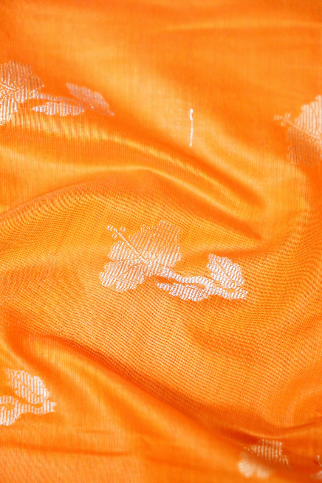 Unstitched Beige Gold Pure Chanderi Silk Suit with Yellow Contrast Dupatta