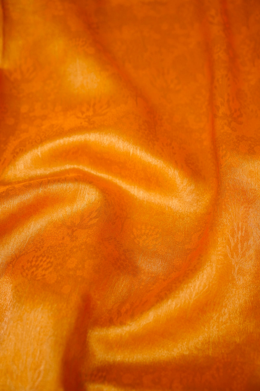 Golden Soft Silk Saree with Pearl and Cutdana Embroidery View 4