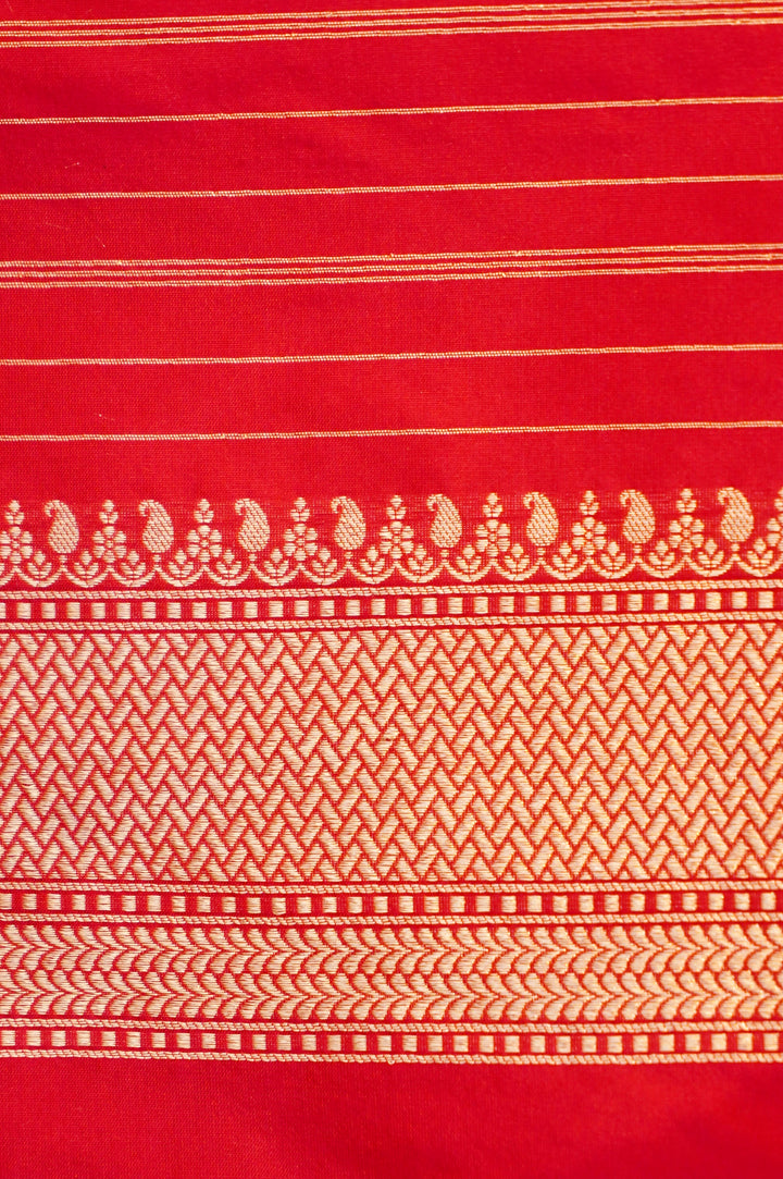 Navrang Tara – Handwoven Rangkat Banarasi Pure Katan Silk Saree