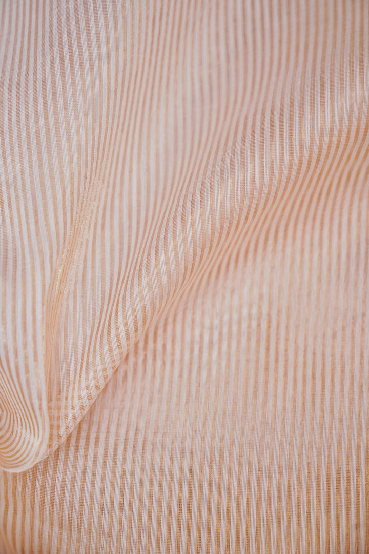 Handwoven Dyeable Banarasi Pure Tissue Silk Fabric