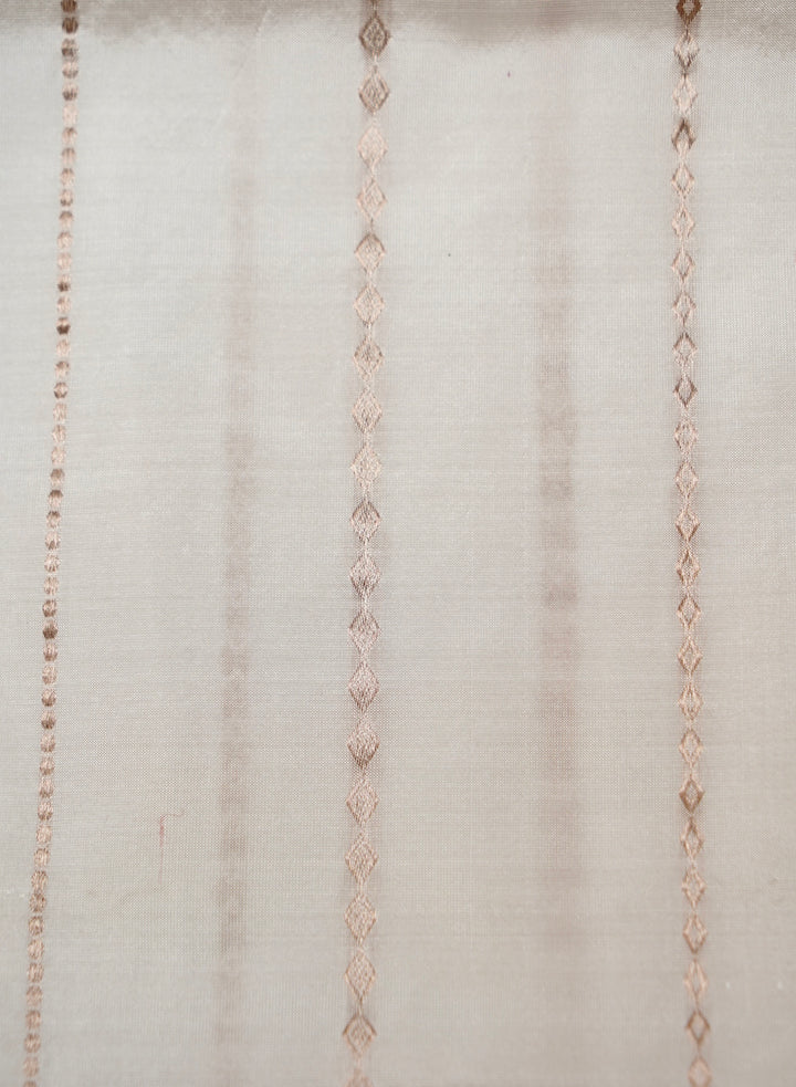 Handwoven Banarasi Pure Puna Silk Saree with Zari Woven Floral Motifs