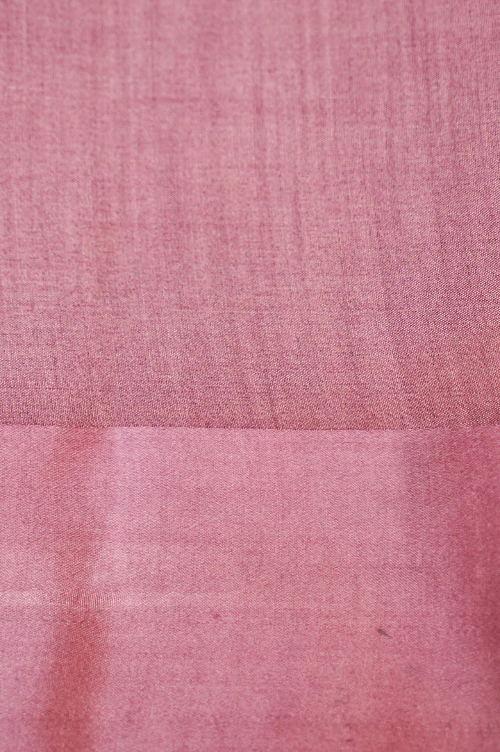 Mauve Pink Stripe Luxe Banarasi Tissue Silk Saree View 6