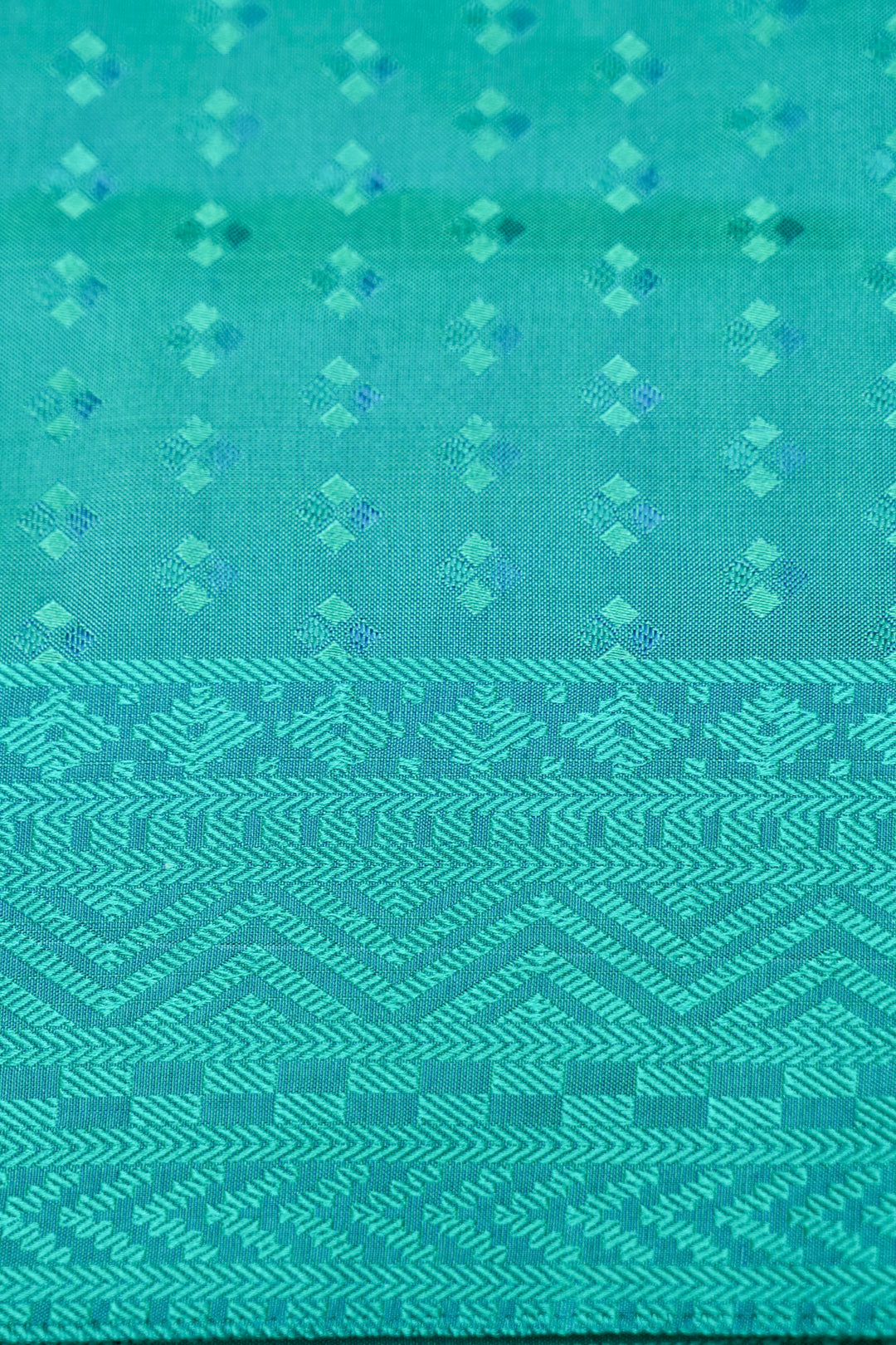 Sage Green Handwoven Pure Banarasi Tanchoi Silk Saree