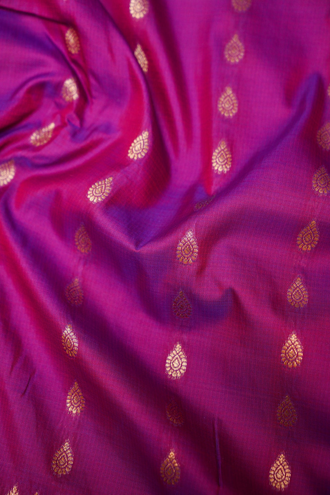 Royal Purple Soft Silk Baluchari Bridal Figure Motif Saree