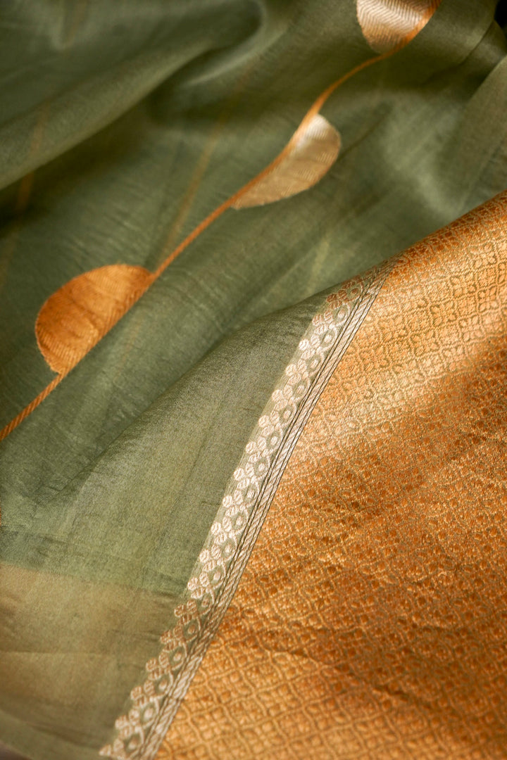 Sonaroopa Elegance Pure Banarasi Organza Handloom Saree View 5