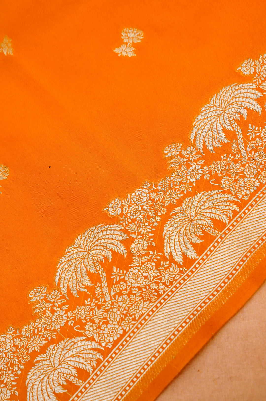 Yellow Banarasi Katan Silk Suit Set for Haldi Ceremony