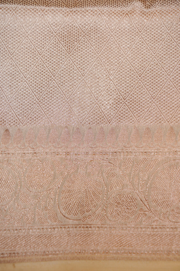 Handwoven Banarasi Pure Katan Silk Meenakari Rangkat Saree
