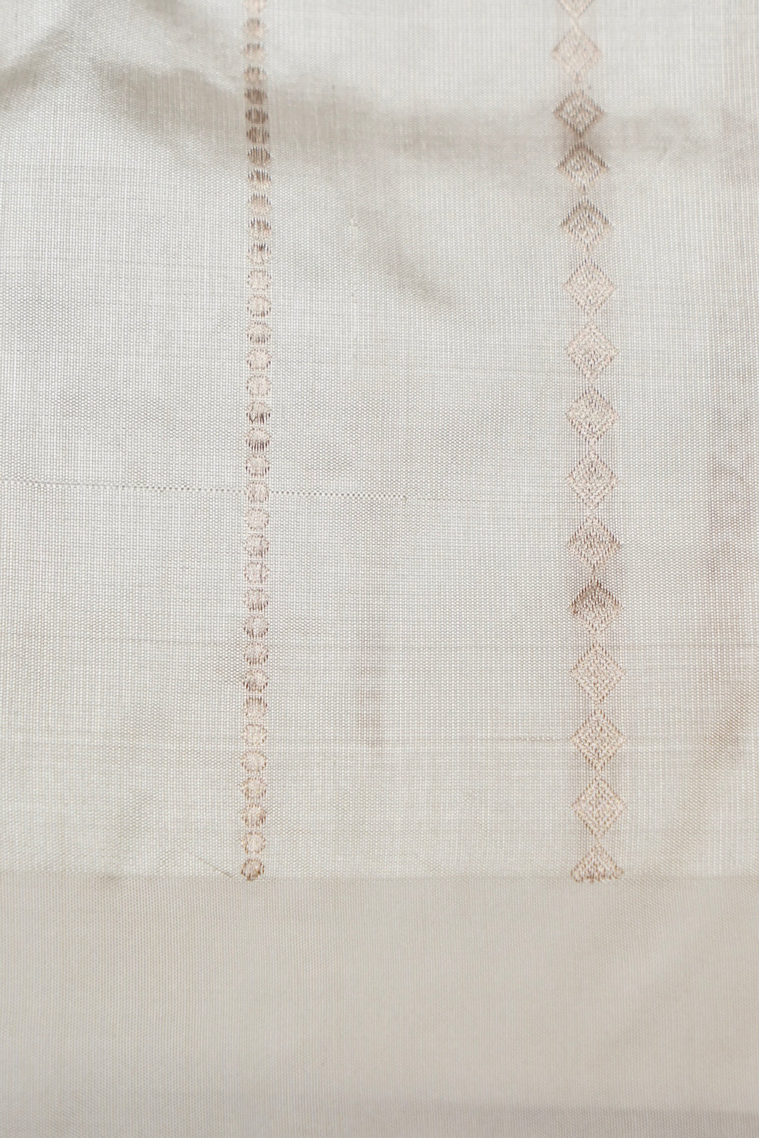 Handwoven Banarasi Pure Puna Silk Saree with Zari Woven Peacock Motifs