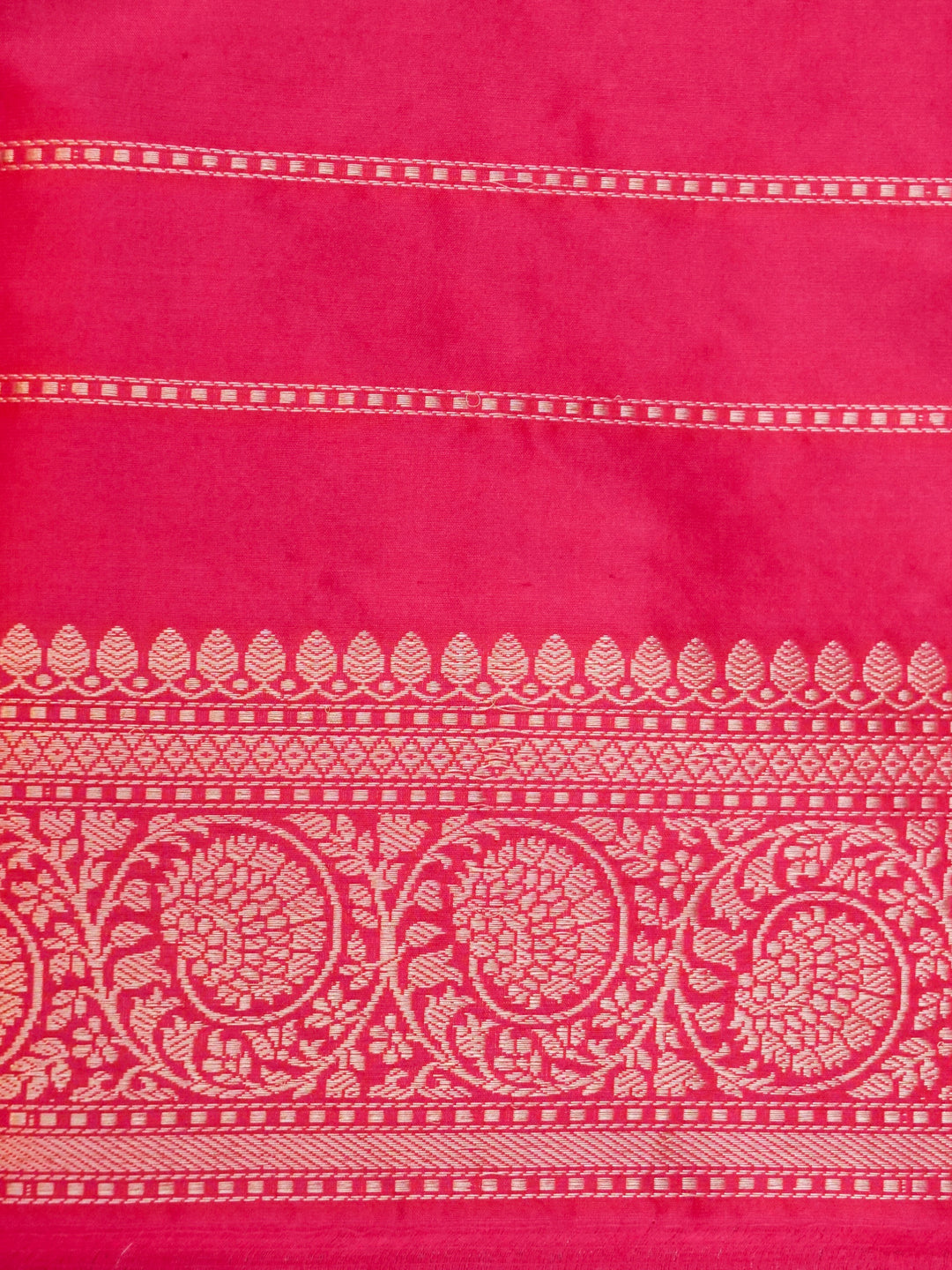 Handwoven Banarasi Kadwa Pure Katan Silk Rangkaat Saree View 7