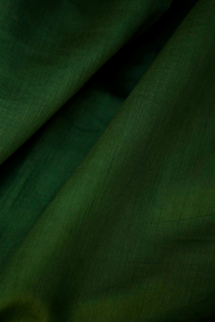 Regal Green Chanderi Silk Suit Zardozi & Pichwai Embroidered Royal Ensemble