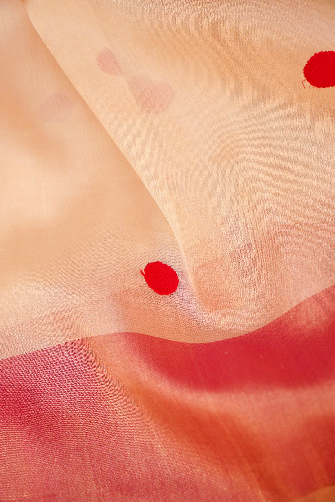 Silver Pure Banarasi Katan Tissue Saree with Contemporary Pink Accents