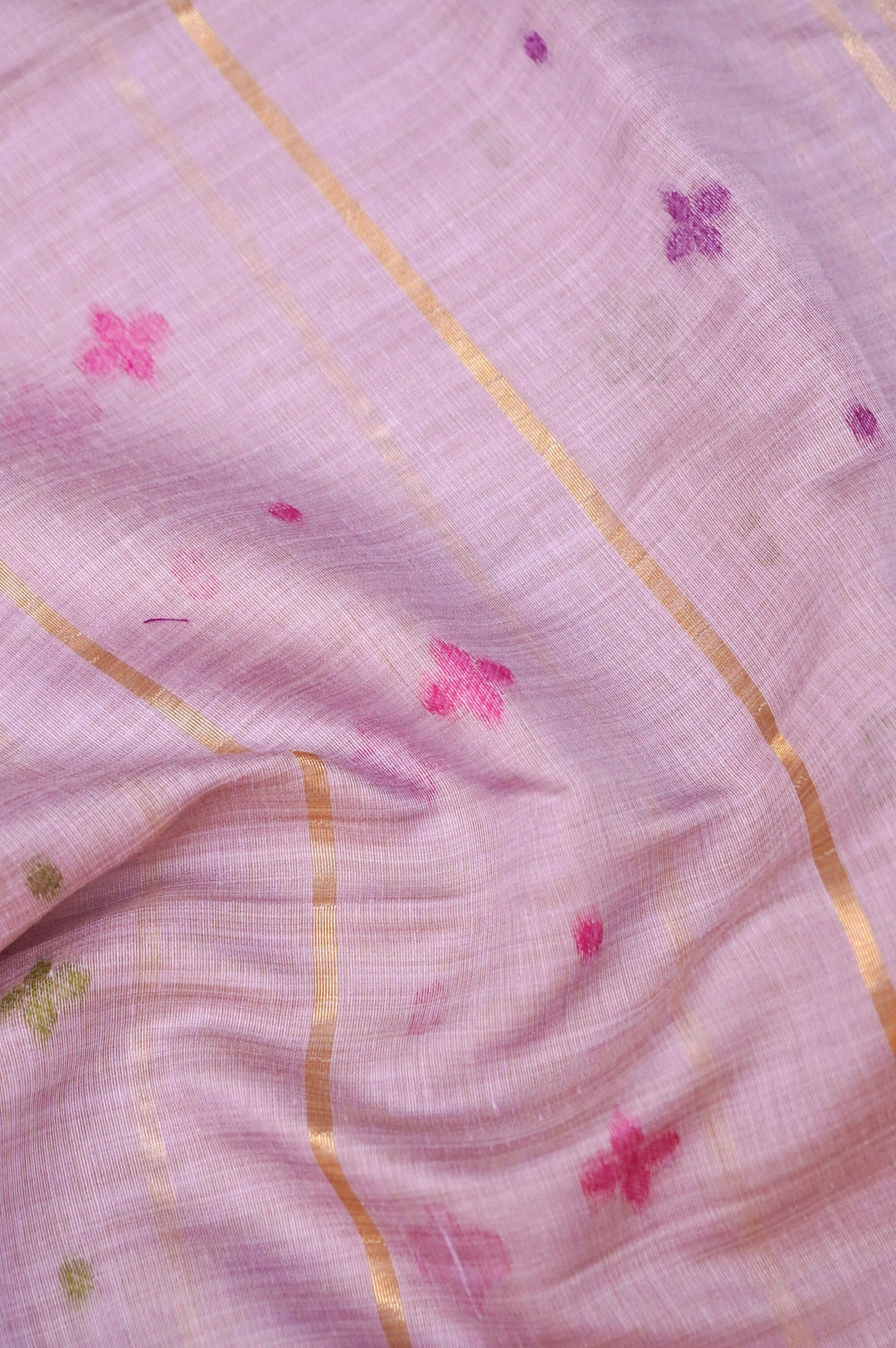 Enchanting Lavender Meenakari Bird Motif Suit Set