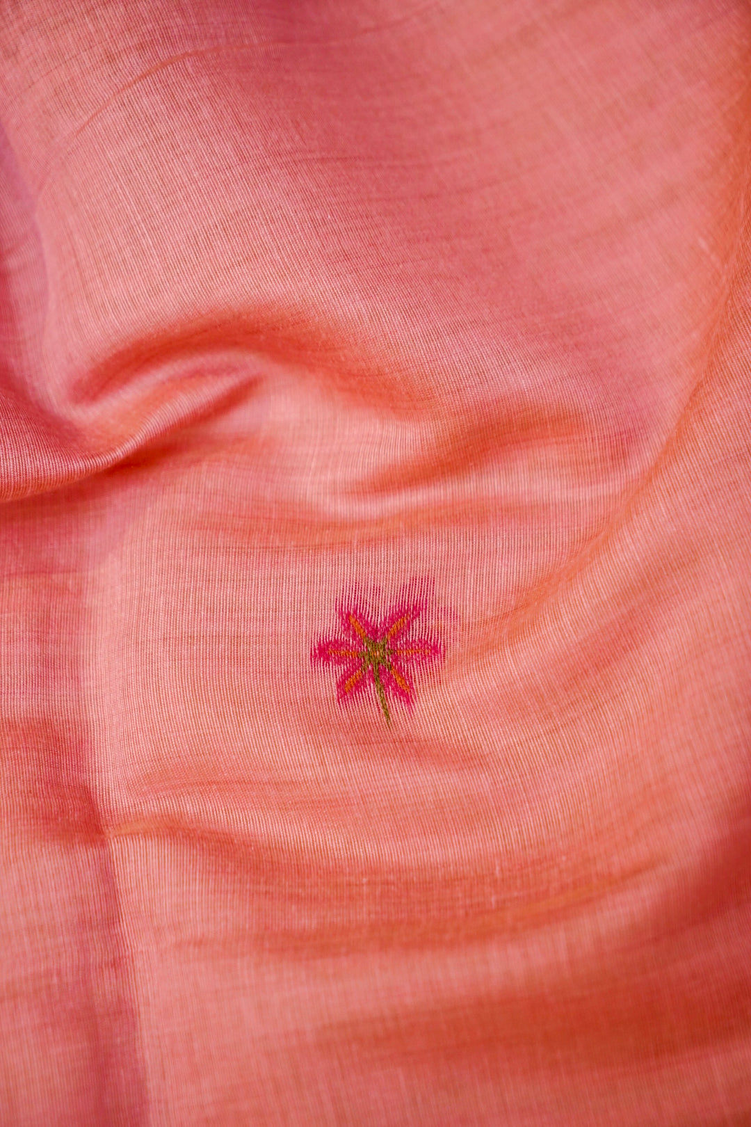 Blush Pink Floral Embroidered Unstitched Suit Set