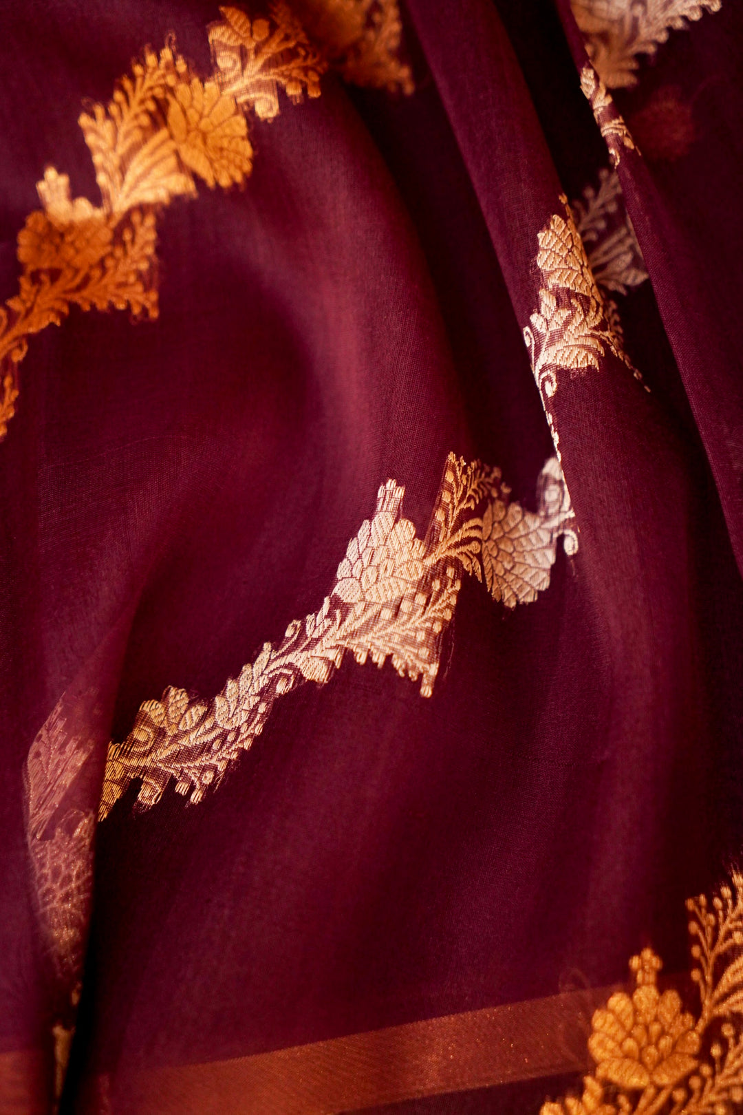 Banarasi Pure Organza Saree with Sona Rupa Zari Weave