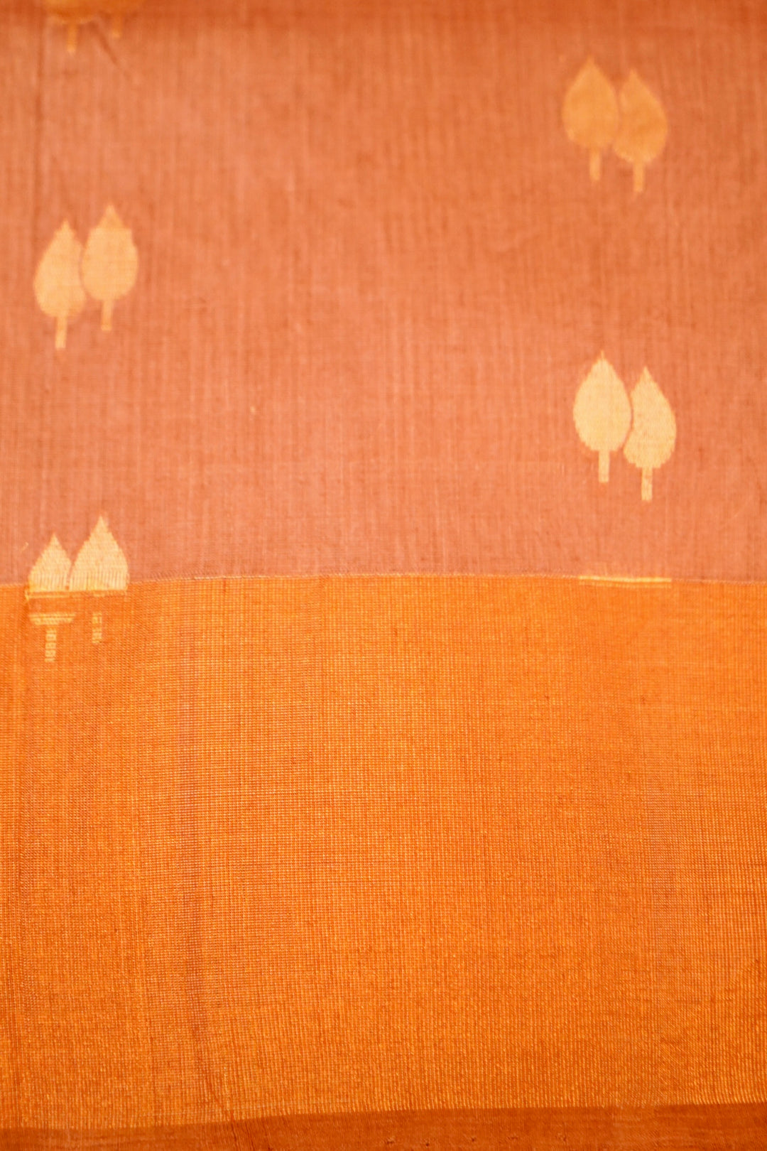 Pure Banarasi Handloom Silk Cotton Saree with Heavy Kadwa Pallu and Blouse