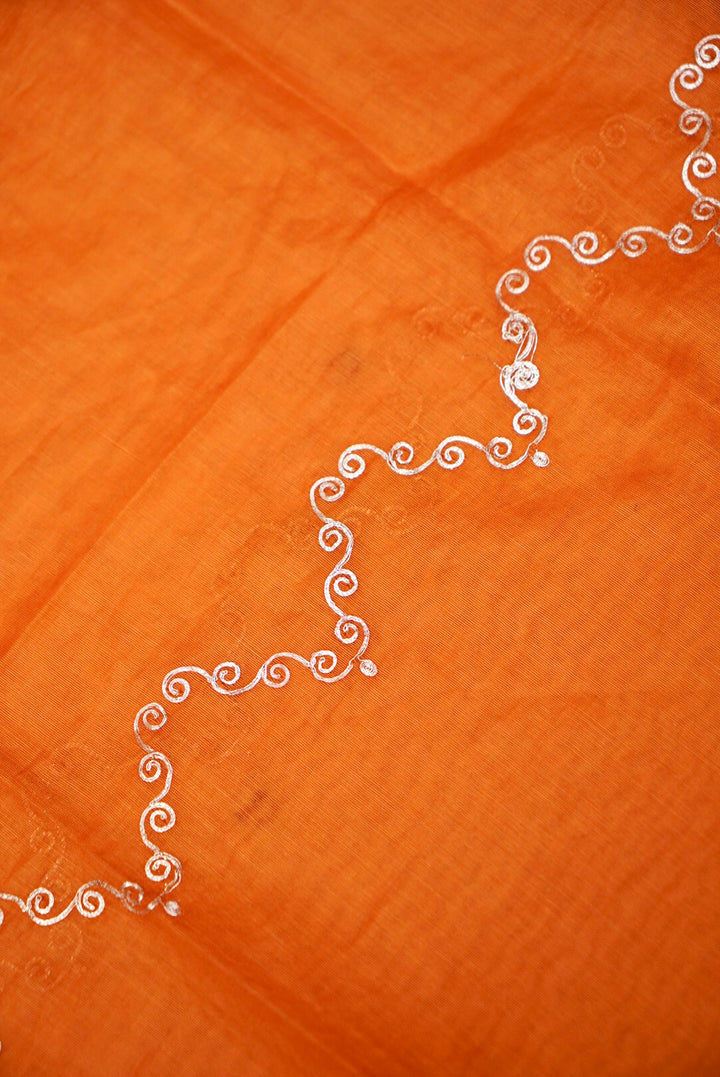 Mustard Pure Mul Silk Haldi Suit with Zardozi Neckline and Pitta Zari Dupatta