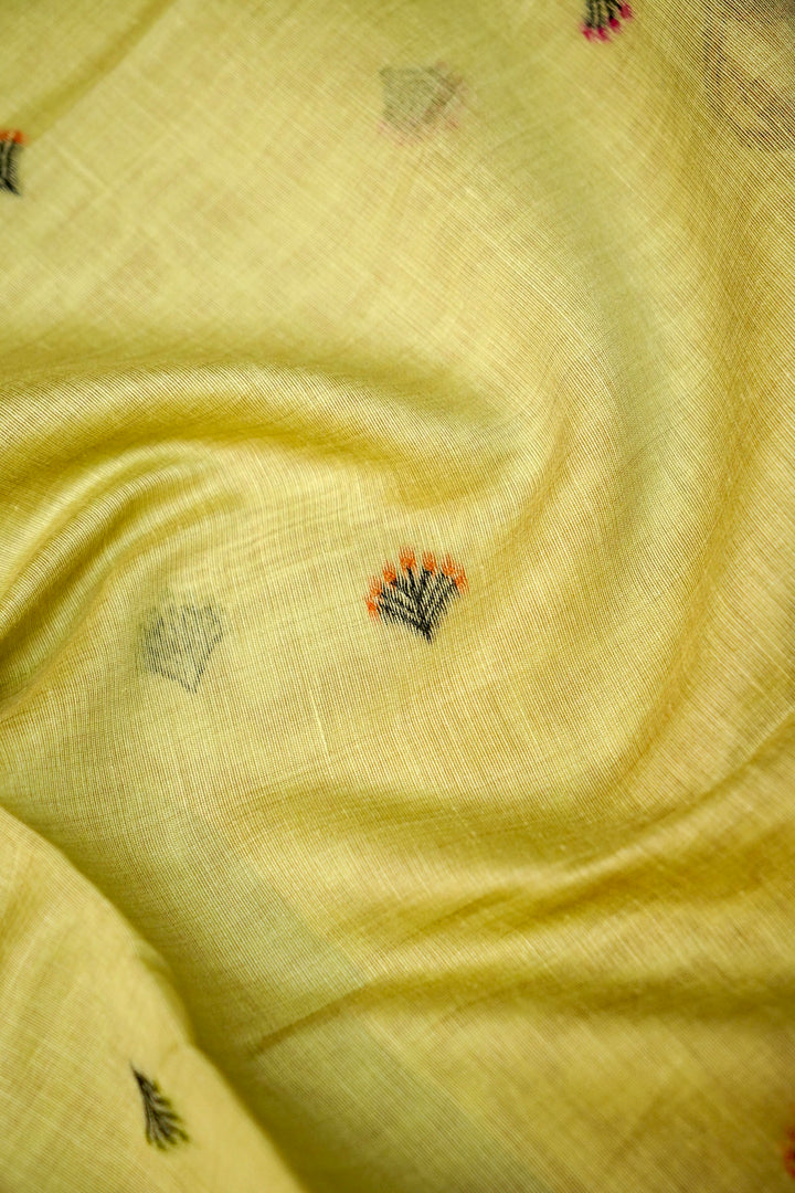 Meadow Bloom Cotton Unstitched Suit Set