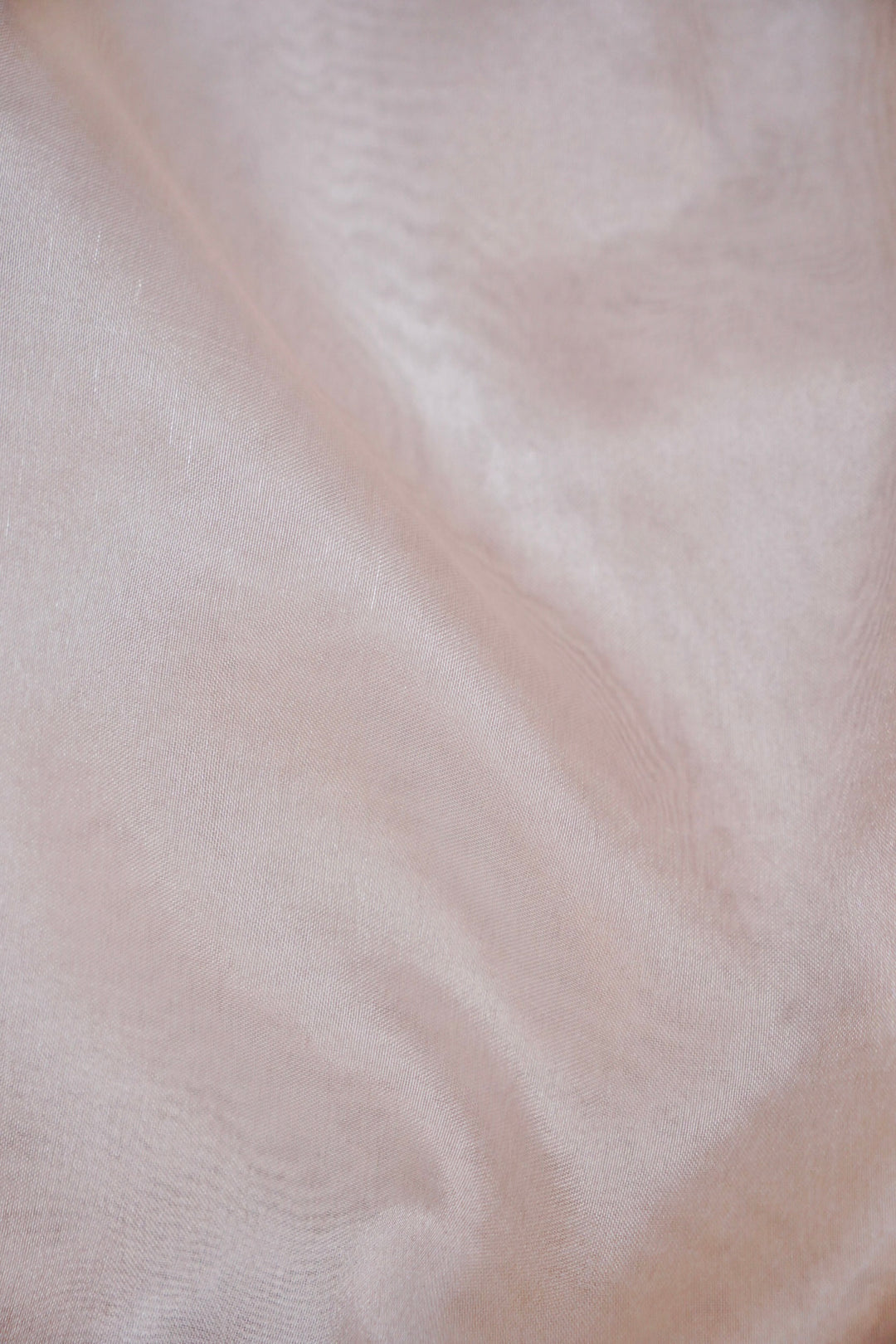 Handwoven Banarasi Plain Silver Tissue Silk Fabric