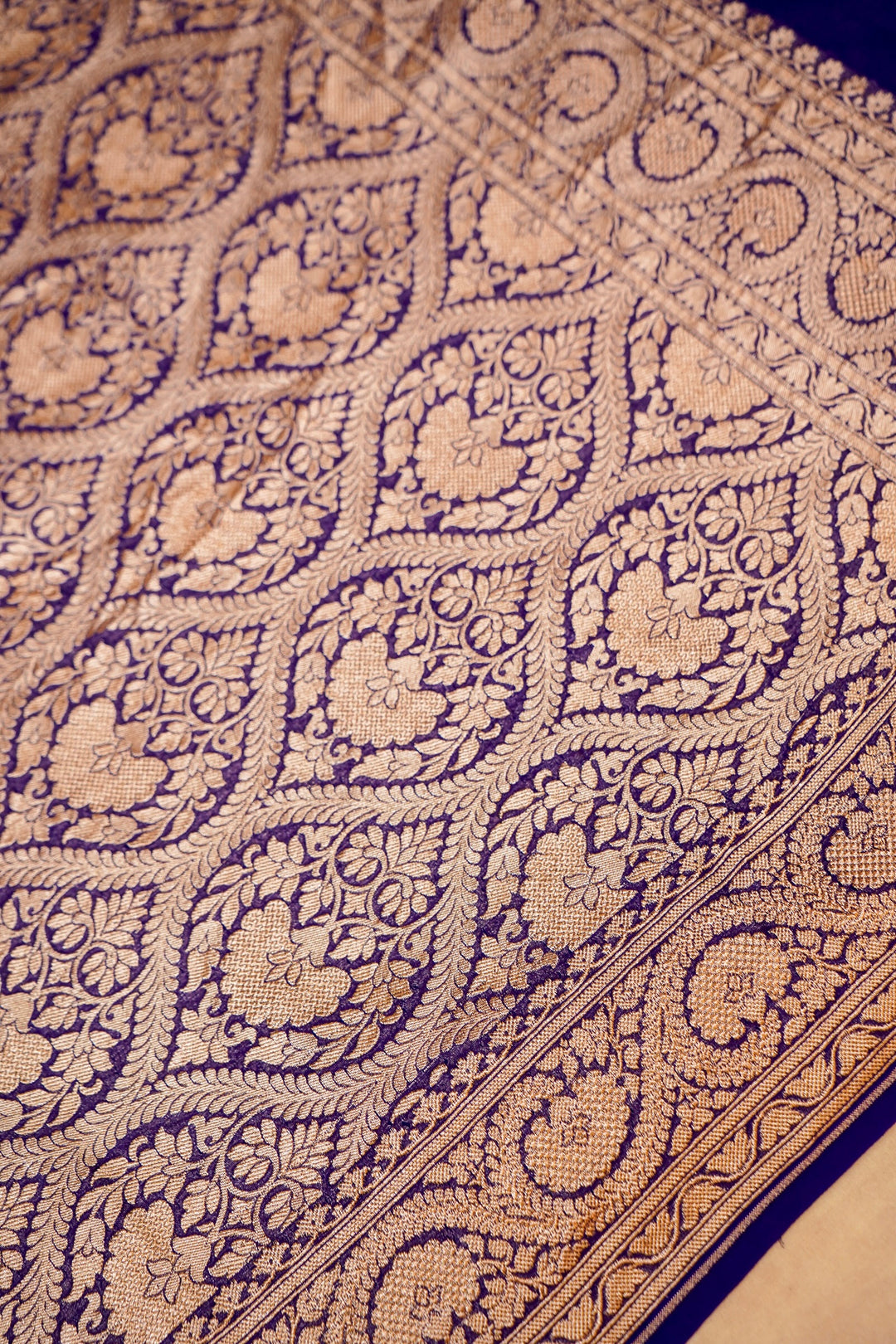 Violet Bootidar Elegance Khaddi Georgette Saree View 3