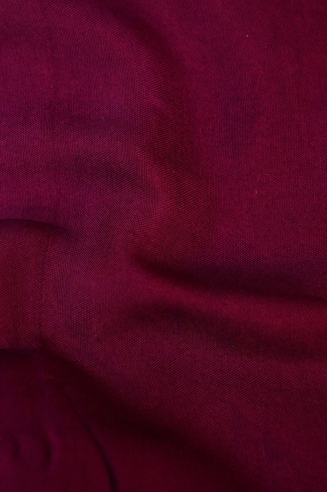 Wine Pure Chanderi Silk Suit Set with Pearl Work Birds Motif