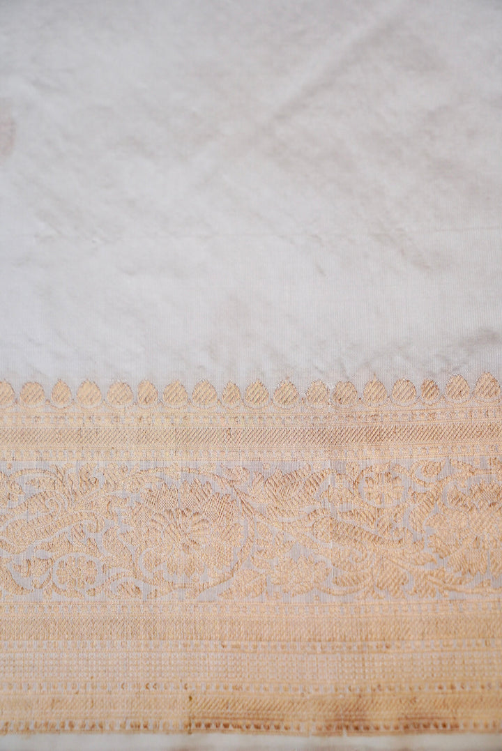 Whispers of Varanasi – Handcrafted Raw Mango Silk Saree