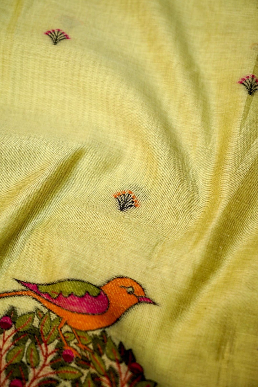 Meadow Bloom Cotton Unstitched Suit Set