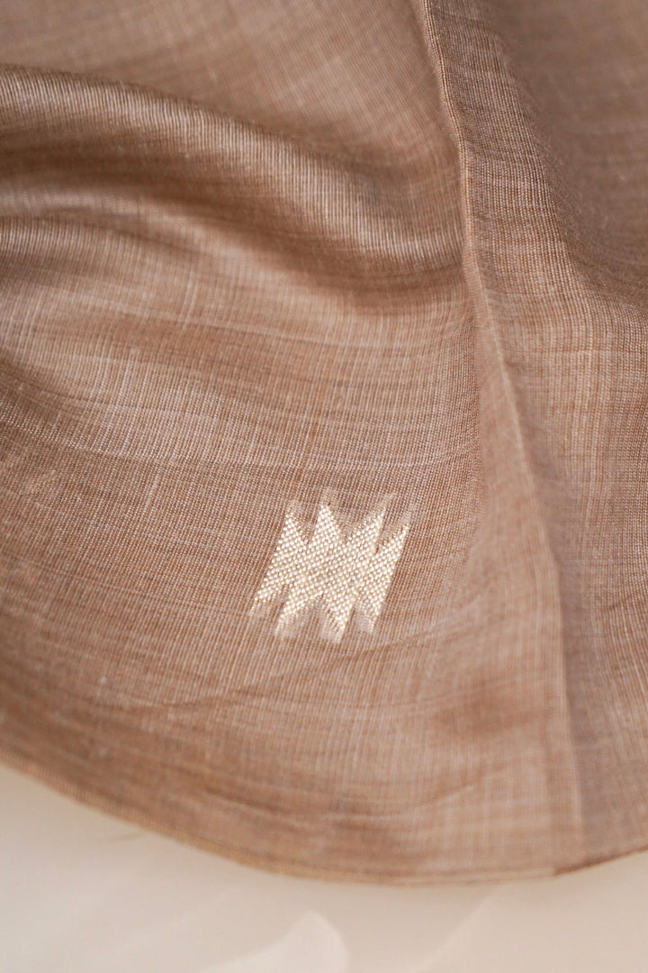 Elegant Mauve Taupe Traditional Meenakari Cotton Silk Suit Set