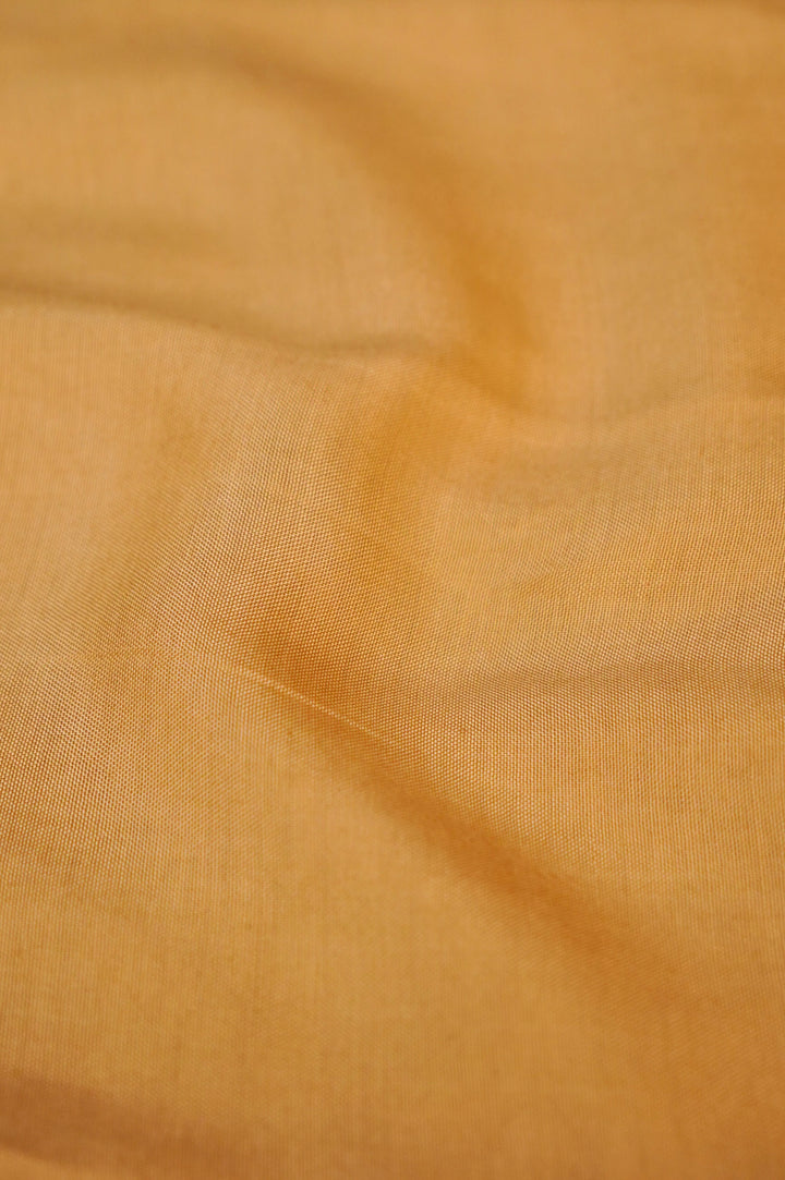 Beige Gold Pure Chanderi Silk Suit with Yellow Contrast Dupatta