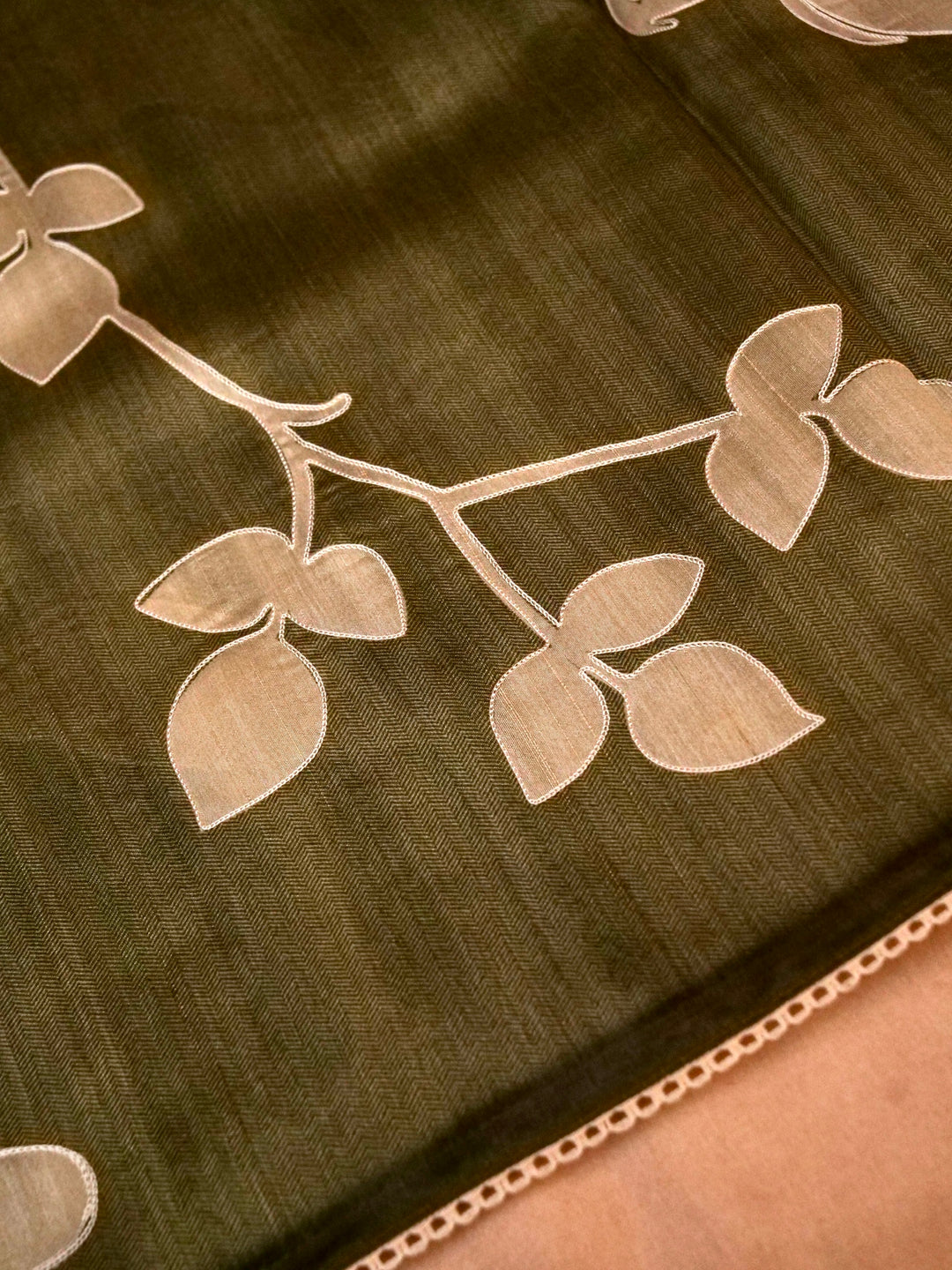 One Saree for Every Day of Summer- Mud Green Cotton saree
