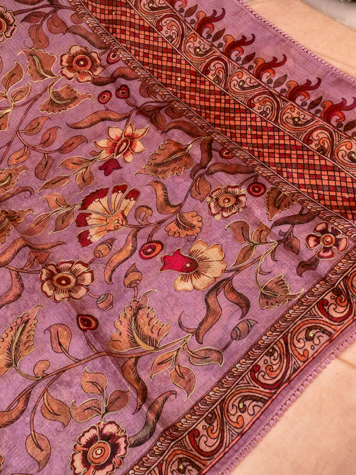 One Saree for Every Day of Summer- Mauve pink cotton saree