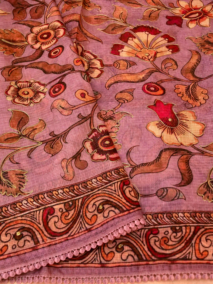 One Saree for Every Day of Summer- Mauve pink cotton saree
