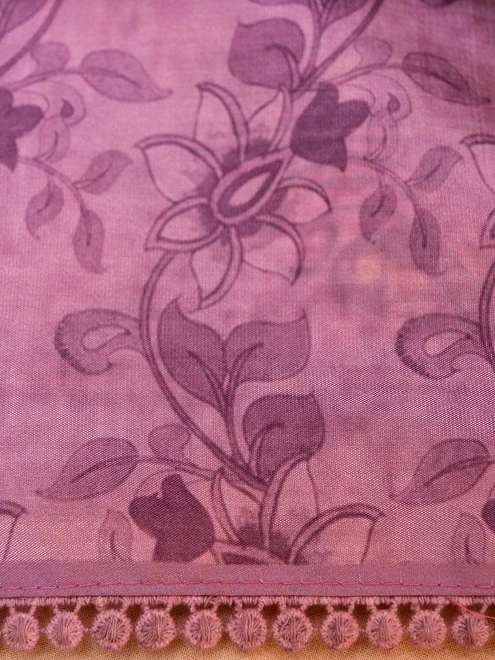 One Saree for Every Day of Summer- Mauve pink cotton saree