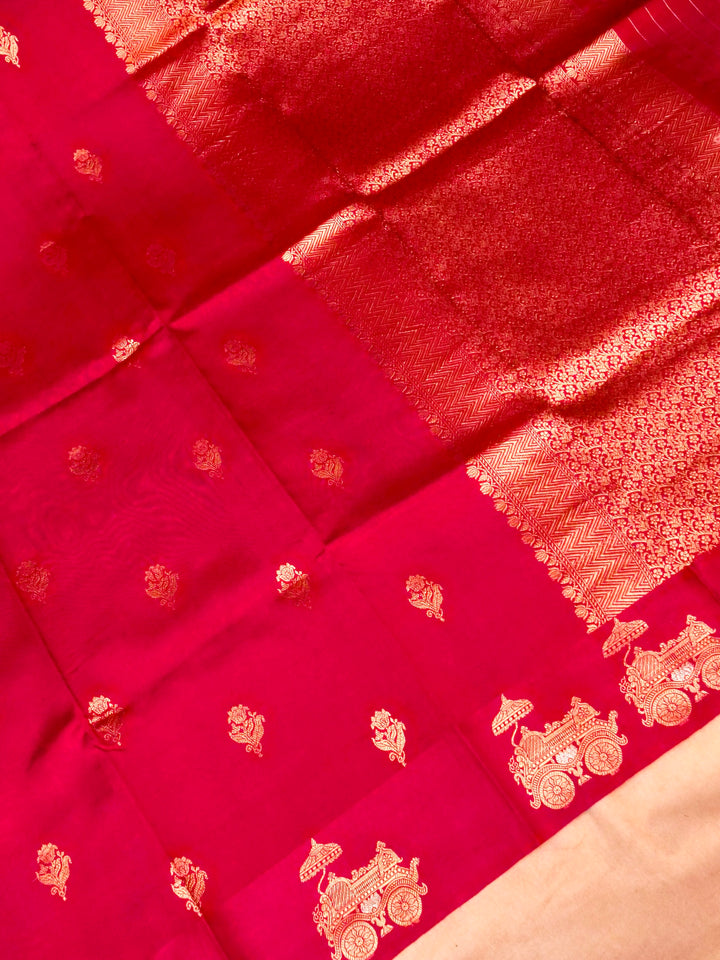 Handwoven Pune Silk Saree