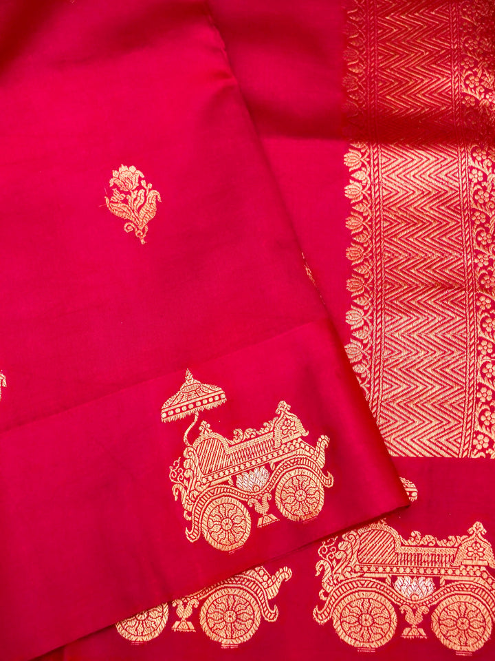 Handwoven Pune Silk Saree