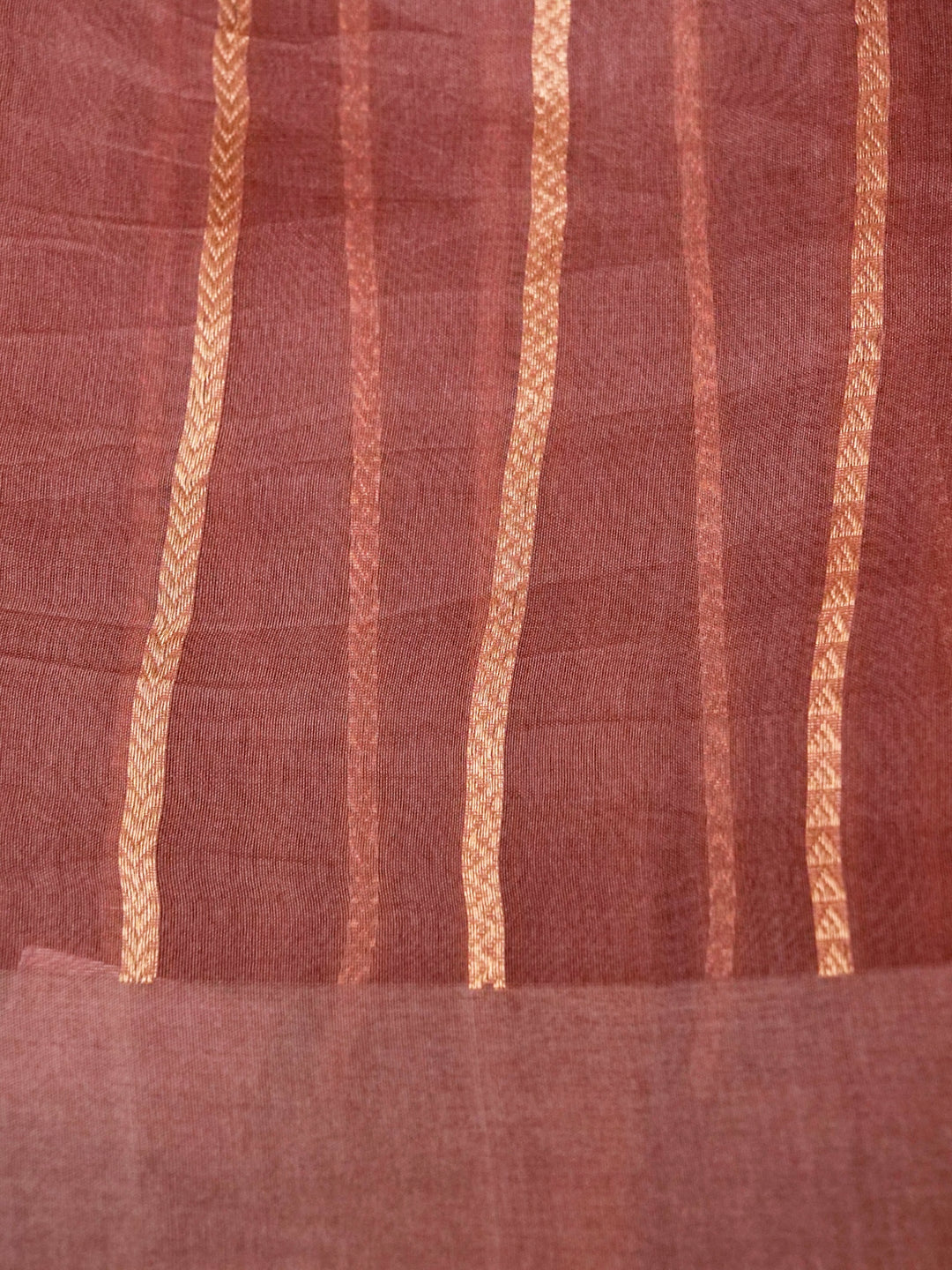 Handwoven Banarasi Organza Kora Khadwa Woven Saree