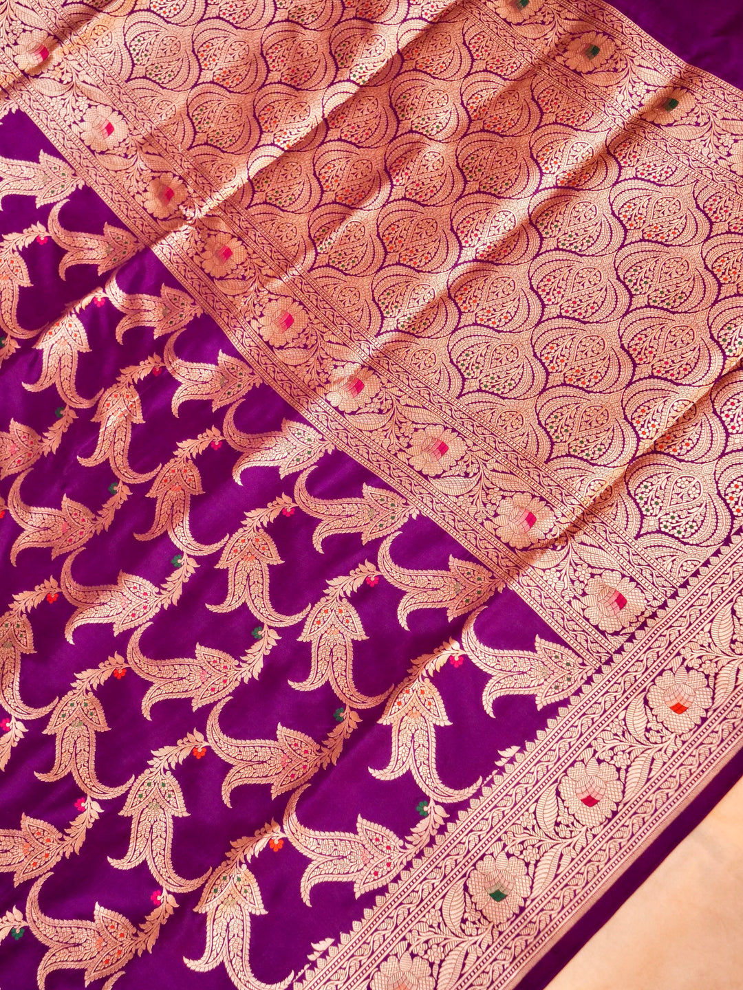 Handloom Silk Banarasi Woven Saree