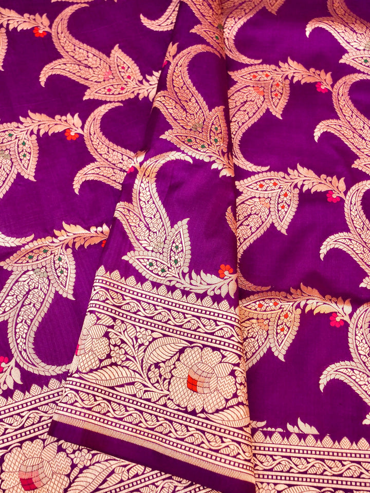 Handloom Silk Banarasi Woven Saree