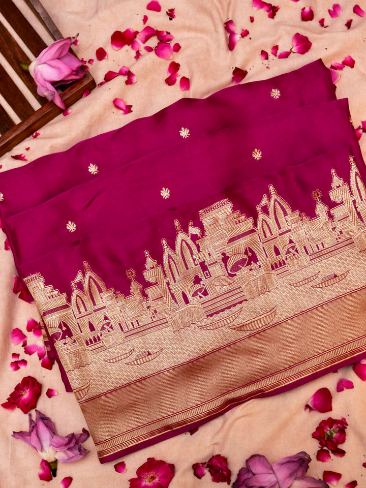 Kashi Pride – Handloom Mashru Silk Saree