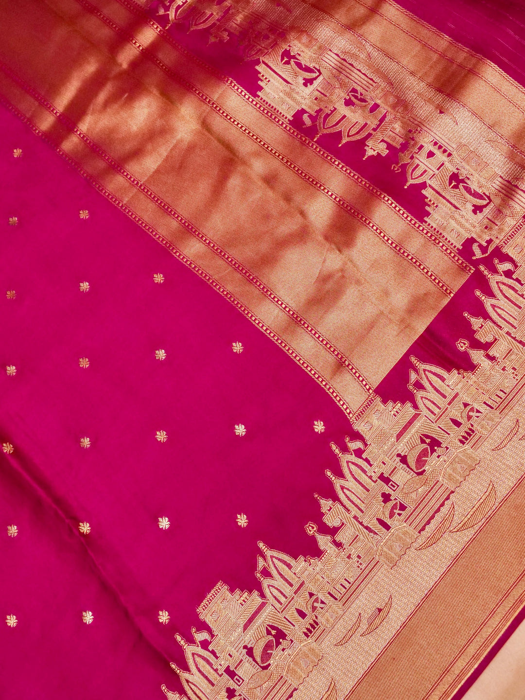 Kashi Pride – Handloom Mashru Silk Saree