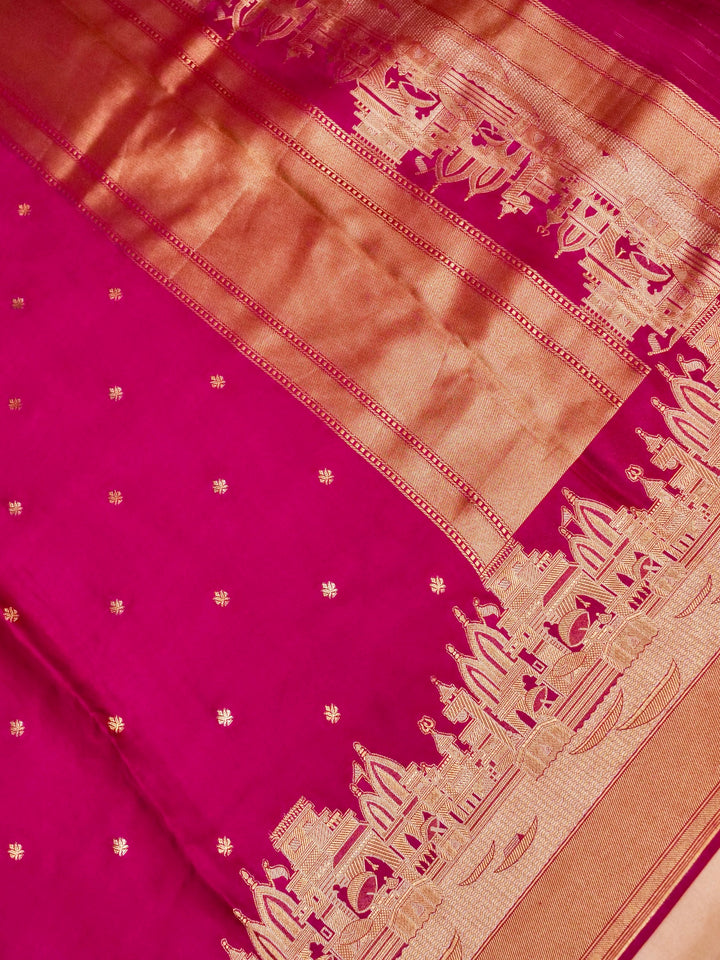 Kashi Pride – Handloom Mashru Silk Saree