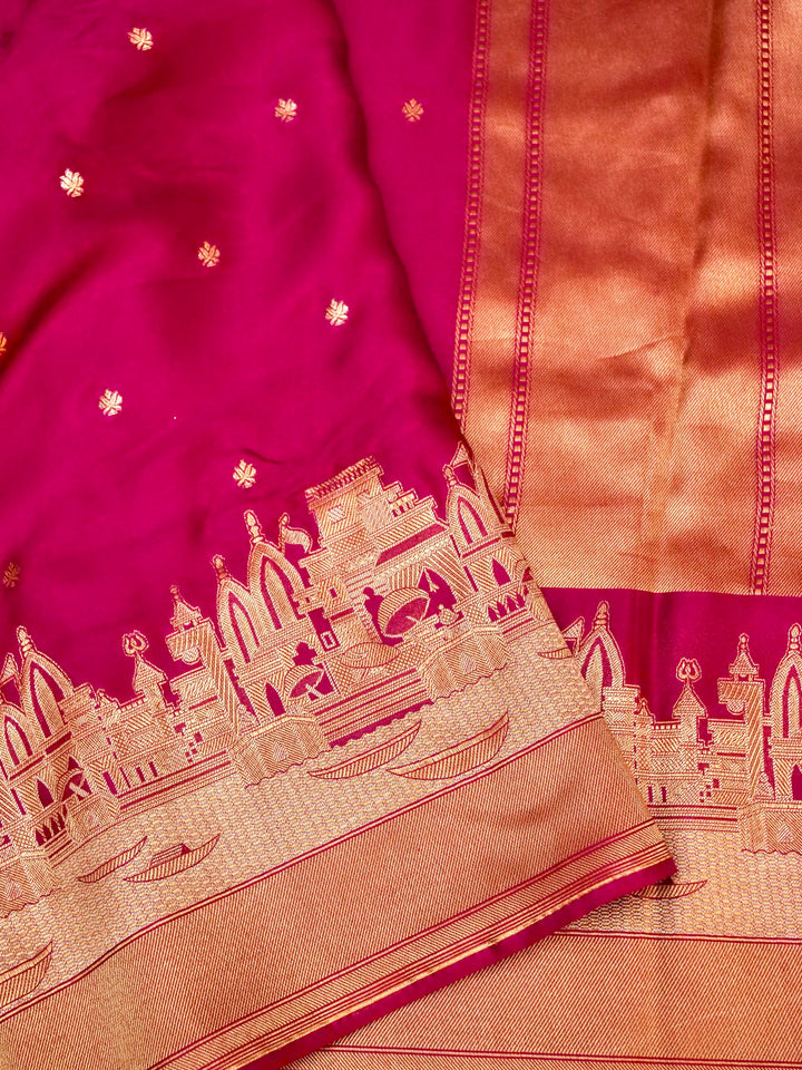 Kashi Pride – Handloom Mashru Silk Saree