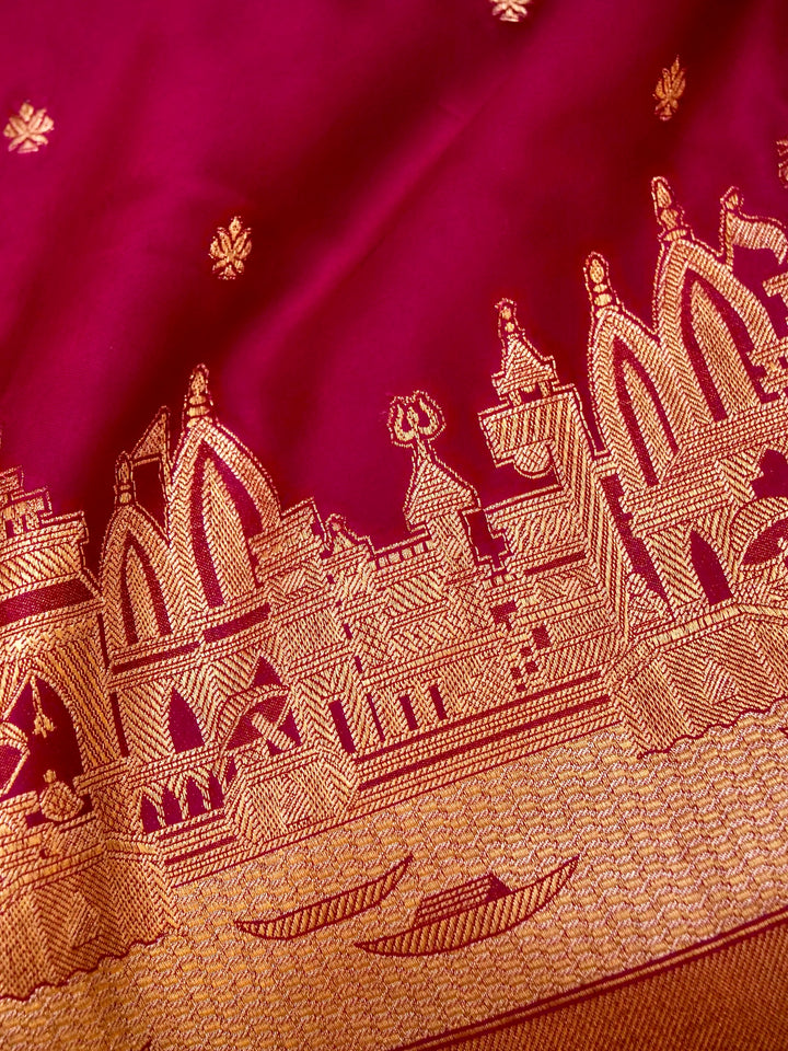 Kashi Pride – Handloom Mashru Silk Saree