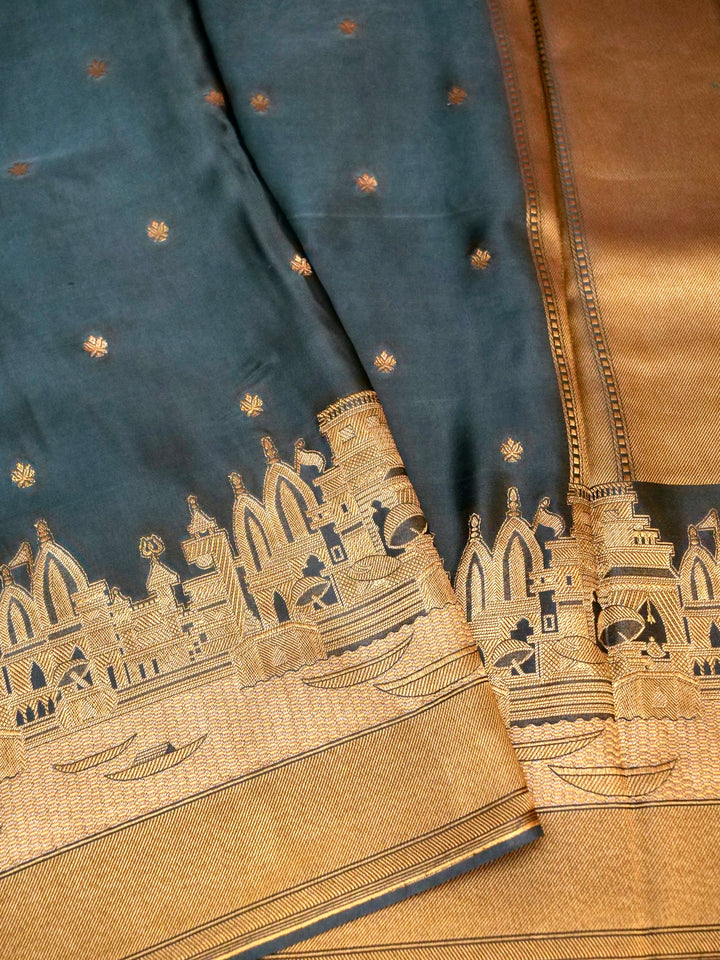Kashi Pride – Handloom Mashru Silk Saree