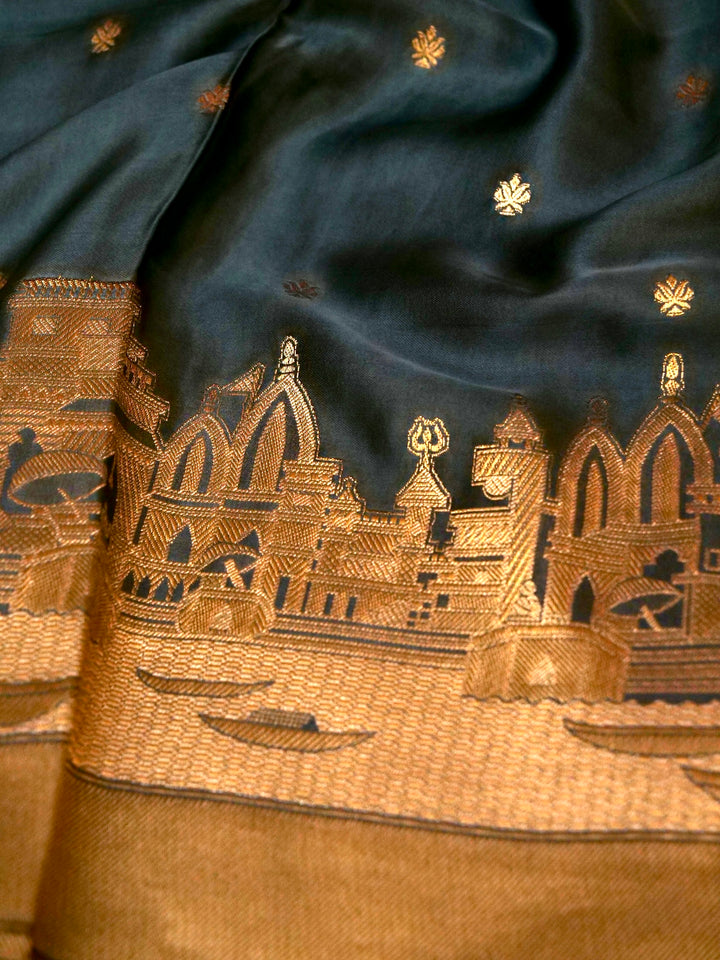 Kashi Pride – Handloom Mashru Silk Saree