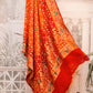 Banaras Khaddi Georgette Bandhej Dupatta