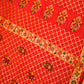 Banarasi Bandhej Khaddi Georgette Silk Saree