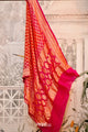 Banaras Khaddi Georgette Bandhej Dupatta