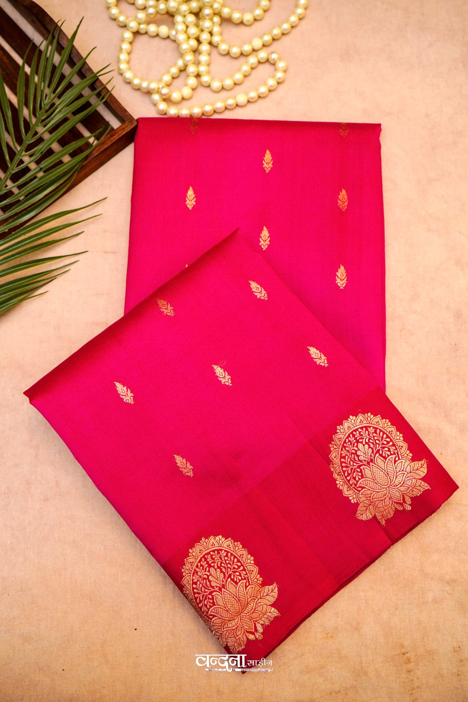 Banarasi Pure Katan Mashru Silk Saree