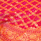 Banaras Khaddi Georgette Bandhej Dupatta
