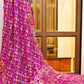 Banarasi Bandhej Khaddi Georgette Silk Saree